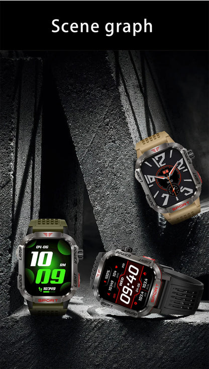 New Military GPS Smart Watch for Men