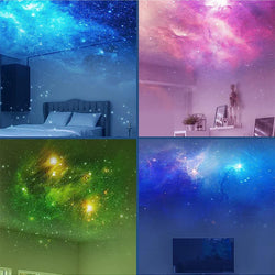 Star Projector Night Light – Astronaut Galaxy Nebula Ceiling Display