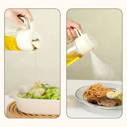 2-in-1 Olive Oil Spray Dispenser – For Cooking & Barbecue