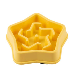 Pet Cat Dog Slow Food Bowl – Anti-Choking, Thickened and Non-Slip Feeding Bowl