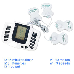 EMS Tens Massage Machine with 16 Pads - Muscle Stimulator