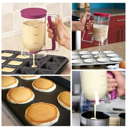 900ML Batter Separator & Cream Dispenser – Handheld Baking Tools