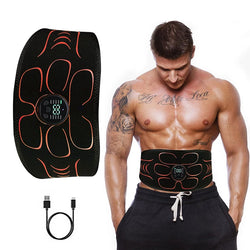 EMS Abdominal Muscle Trainer Body Waist Slimming Belt