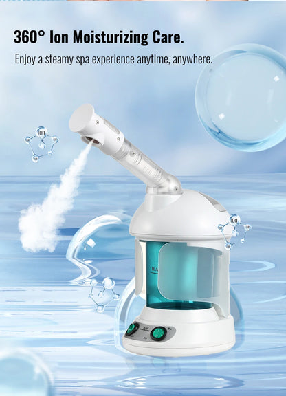 Portable Facial Steamer with Nano Ionic Technology