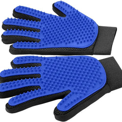 Pet Grooming Glove - Gentle Hair Remover Mitt for Cats and Dogs