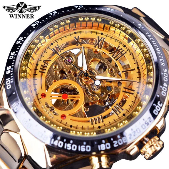 Luxury Automatic Skeleton Watch for Men