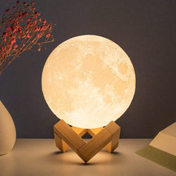 LED Moon Galaxy Night Light – Book Light & Kids' Gift