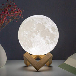 LED Moon Galaxy Night Light – Book Light & Kids' Gift